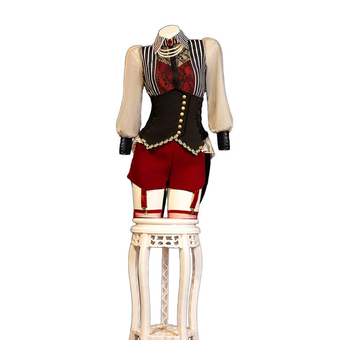 【In Stock】【Size S-2XL】DokiDoki-R Game BanG Dream! Cosplay Yuutenji Nyamu Costume Stage Dress Ave Mujica