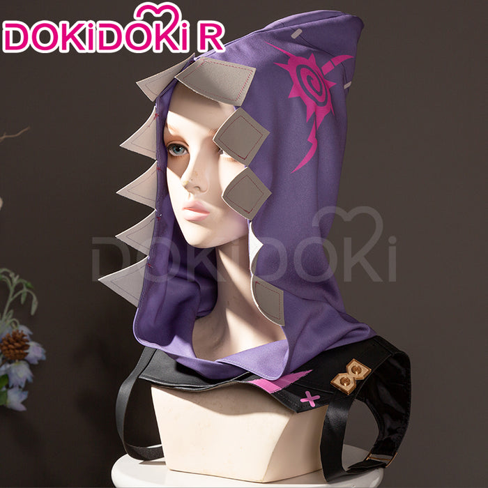【In Stock】【Size S-2XL】DokiDoki-R Game Cosplay Costume Jinxx  Sleeveless / Tattoo Sticker