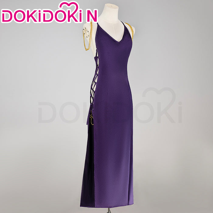 【In Stock】【Size S-3XL】DokiDoki-N Anime Cosplay Purple dress