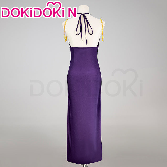 【In Stock】【Size S-3XL】DokiDoki-N Anime Cosplay Purple dress