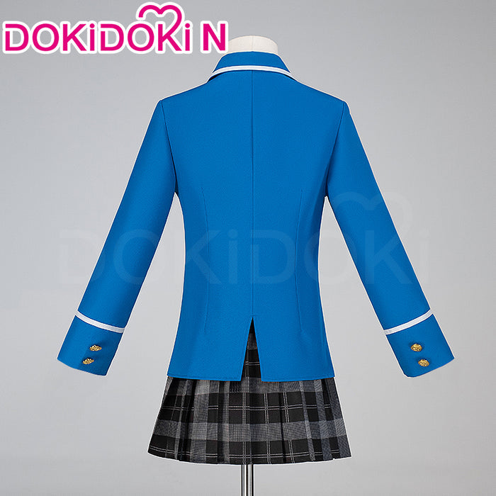 【In Stock】【Size S-3XL】DokiDoki-N Game Ensemble Stars Cosplay School Uniform Anzu Costume ES