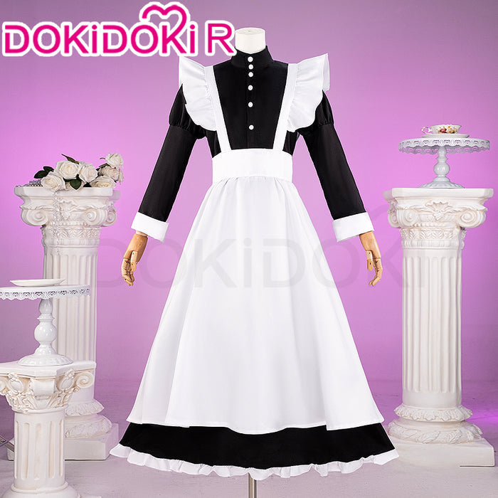 【IN STOCK】【Size S-3XL】DokiDoki-R Butler / Maid Male Female Costume Black White