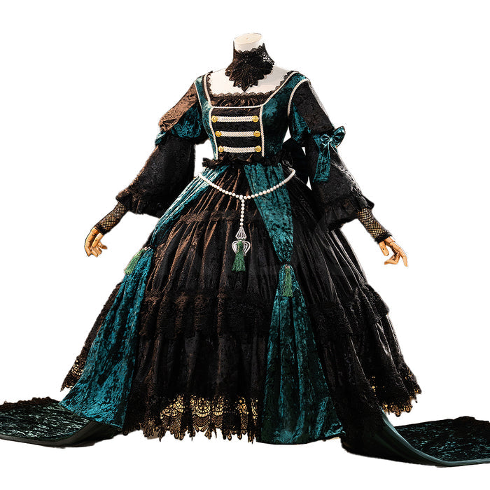 【IN STOCK】【Size XS-3XL】DokiDoki-R Anime Cosplay  Siieglinde Sulliivan Costume
