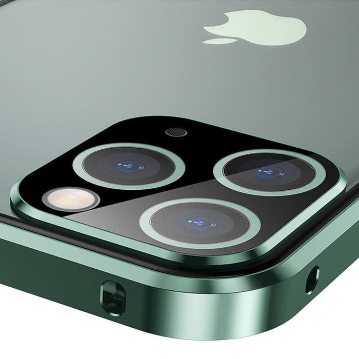 iPhone tempered glass case