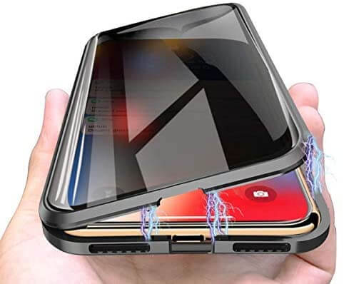 iPhone tempered glass case