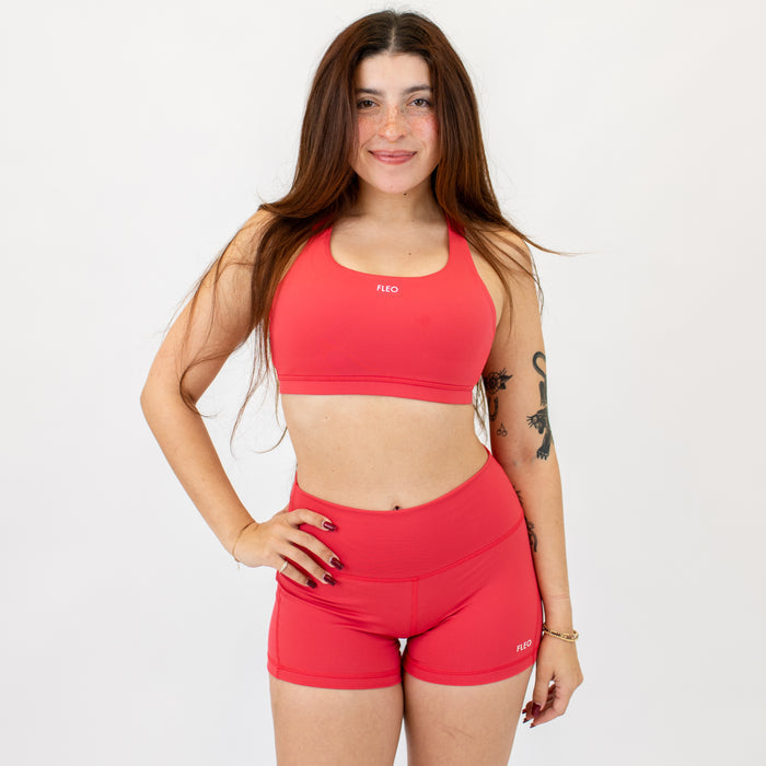 Watermelon Isla Sports Bra - Medium Support by FLEO - 1