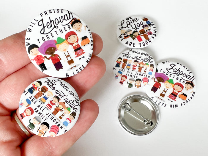 Jehovah's Family Pin - GINGERS