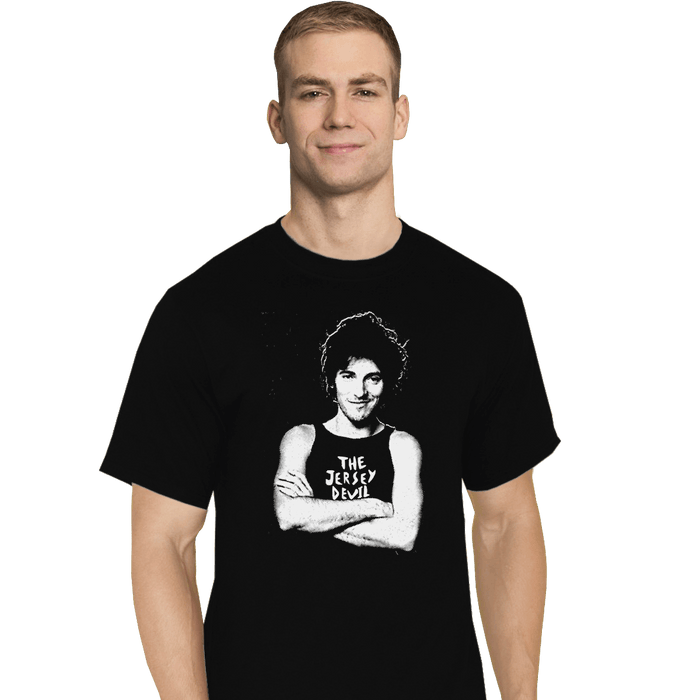 Shirts T-Shirts, Tall / Large / Black Jersey Devil