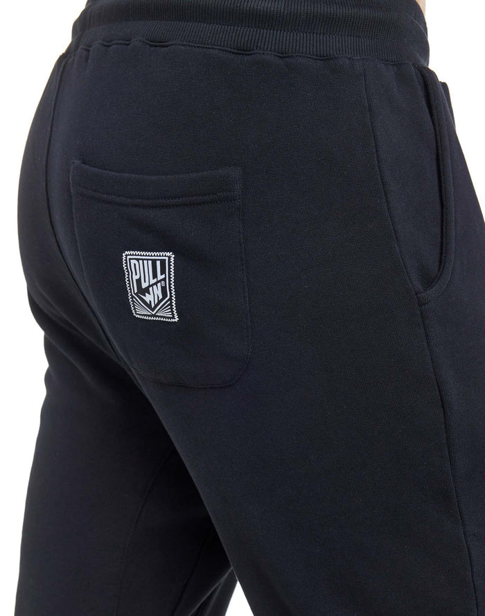 jogging black PULLIN en coton