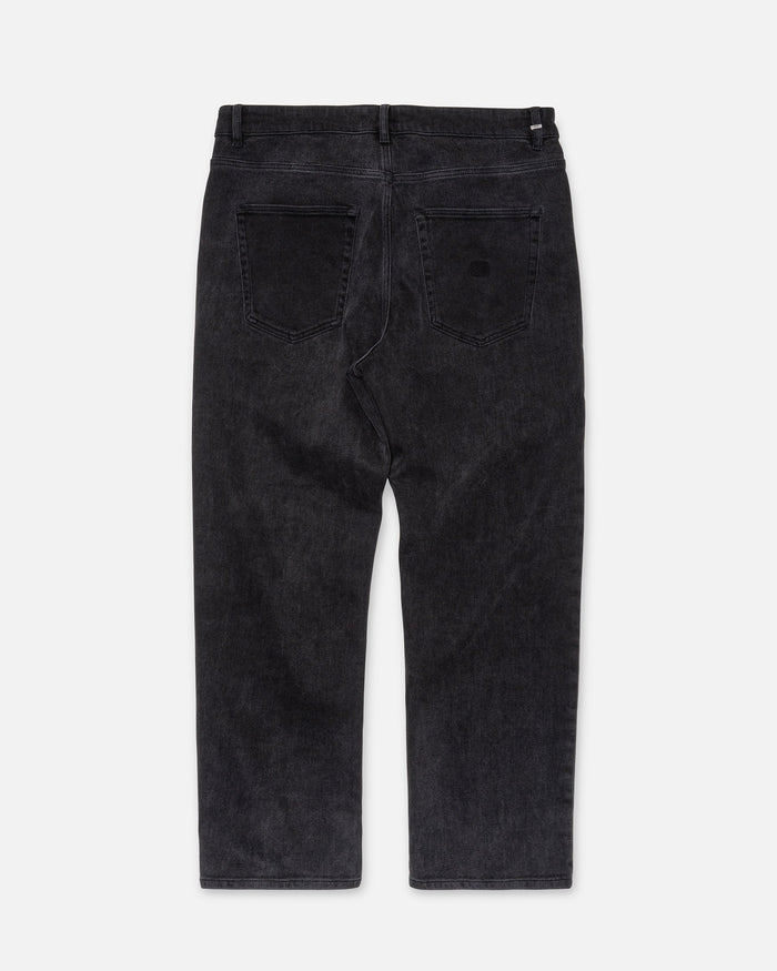 Black straight leg jeans – KREW K-Straight