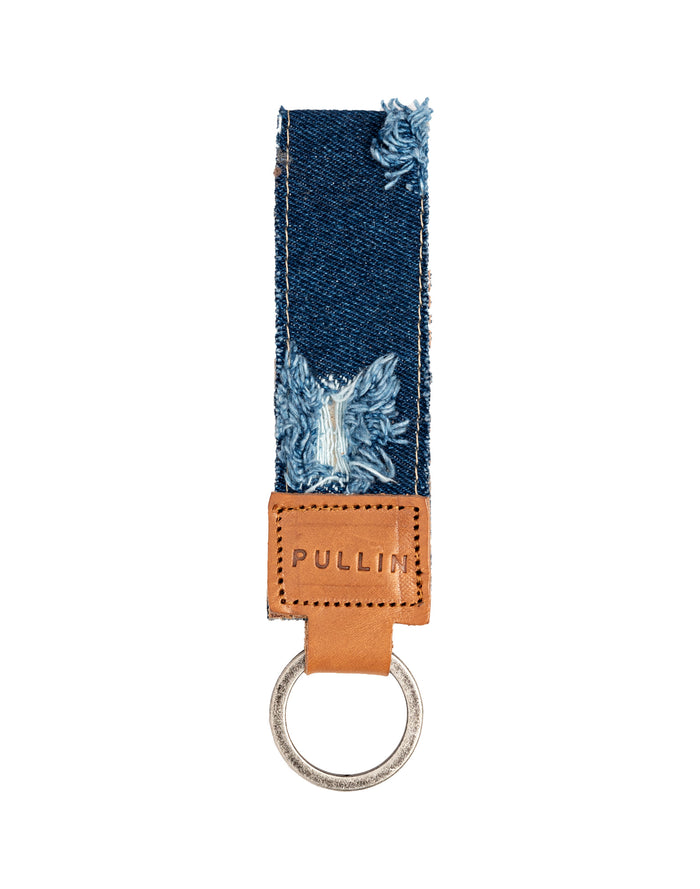 keyholder bluedenim PULLIN en coton