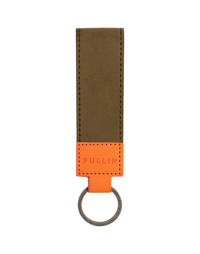 keyholder pistache PULLIN en leather