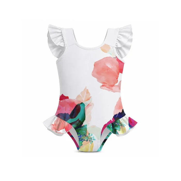 Kids Bloom Ruffle Swimsuit