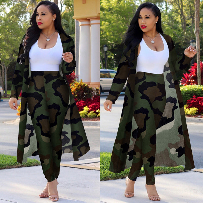 Kimono cardigan set