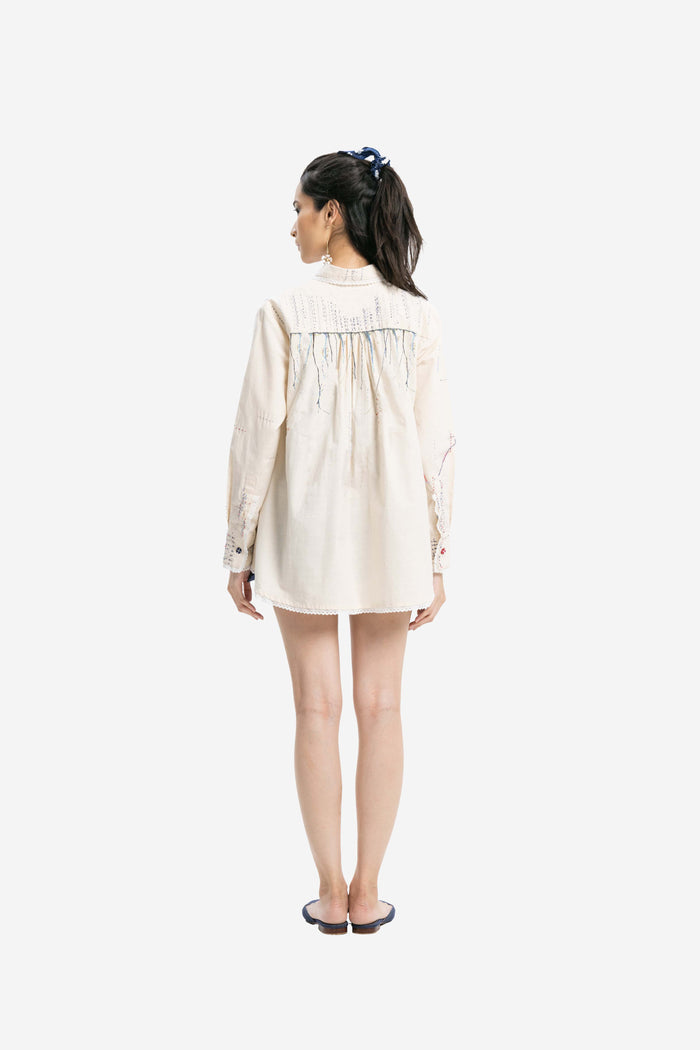 "Kriti" - Woman's Long Sleeve Shirt