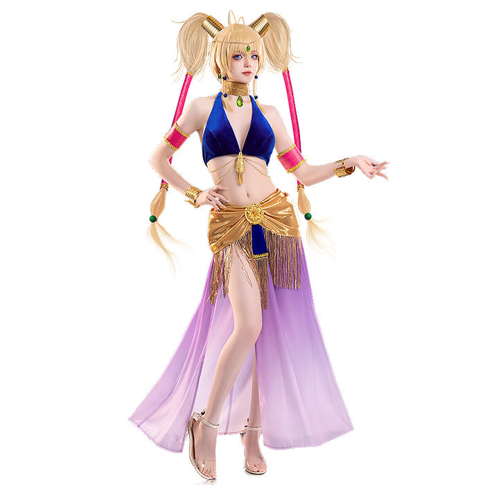 【L Ready For Ship】DokiDoki-R Anime Shugo Chara! Cosplay Tsukiyomi Utau Costume Dancing Diva My Guardian Characters