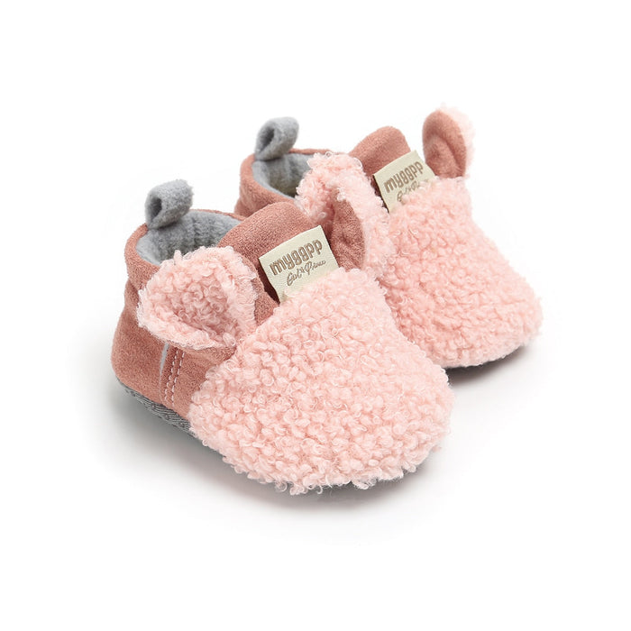 Lamb design baby shoes