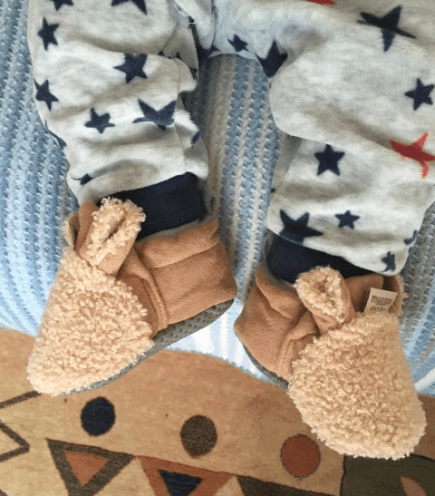 Lamb design baby shoes