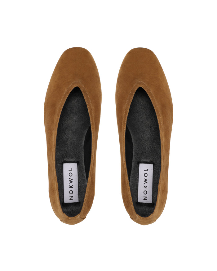 Lane Chestnut Suede