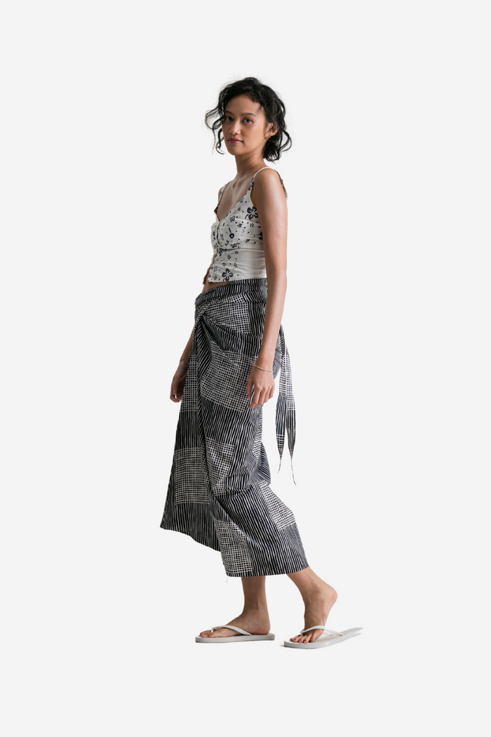 "Lapis" - Wrap Skirt
