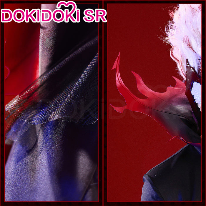 【Last Batch】【Ready For Ship】【Size S-3XL】【Mask Included】DokiDoki-SR Anime DDD Cosplay Black Red Costume Male Halloween