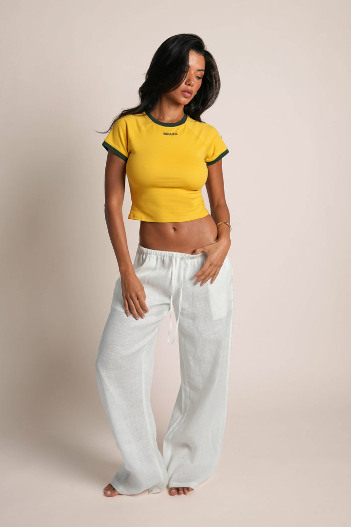 League Baby Tee - Brazil