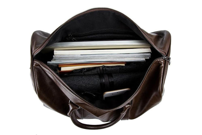 Leather Men's Duffel Bag
