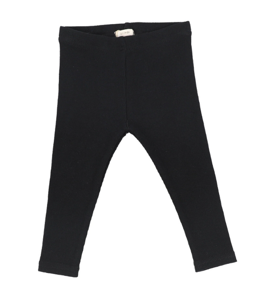 leggings ribbed - pure white