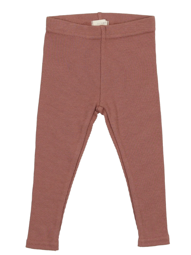 leggings ribbed - pure white