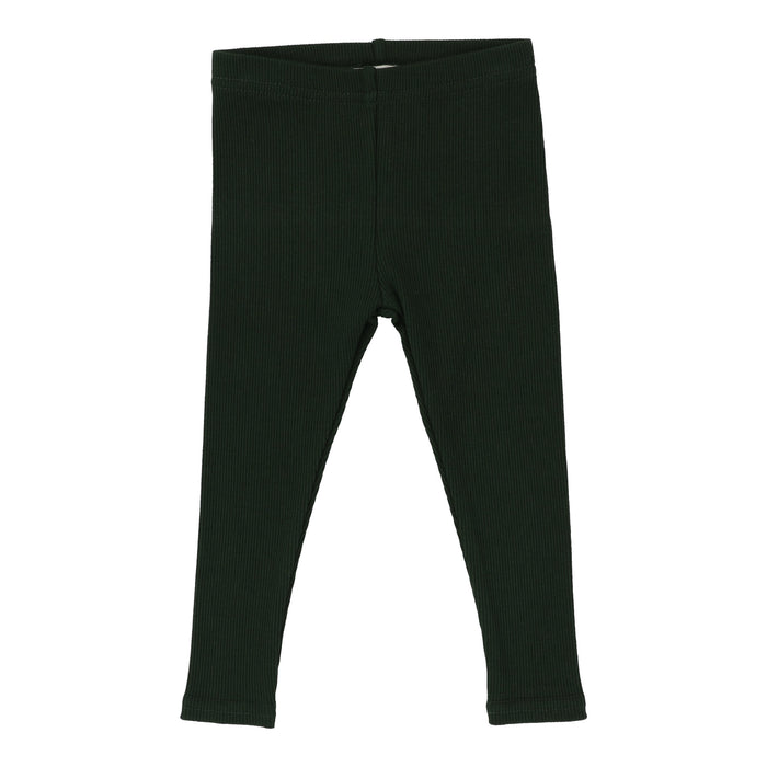 leggings ribbed - pure white