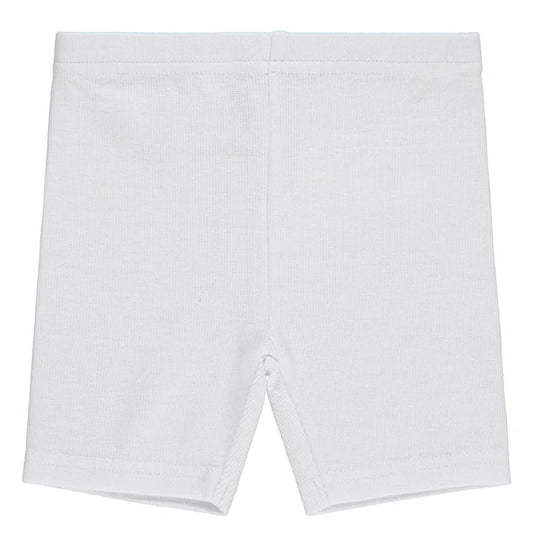 leggings ribbed short - winter white