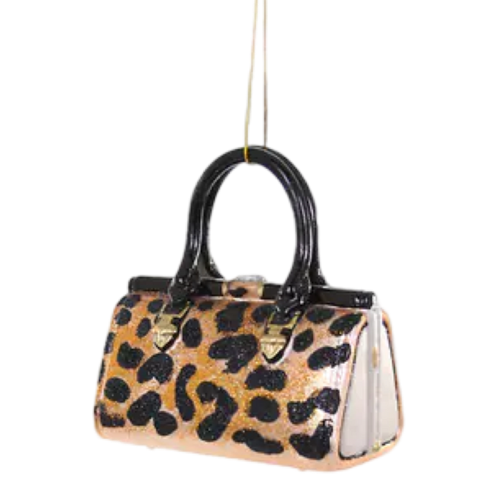 Cody Foster Leopard Print Handbag Purse