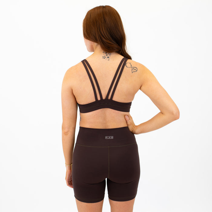 Lexi Sports Bra - Chocolate