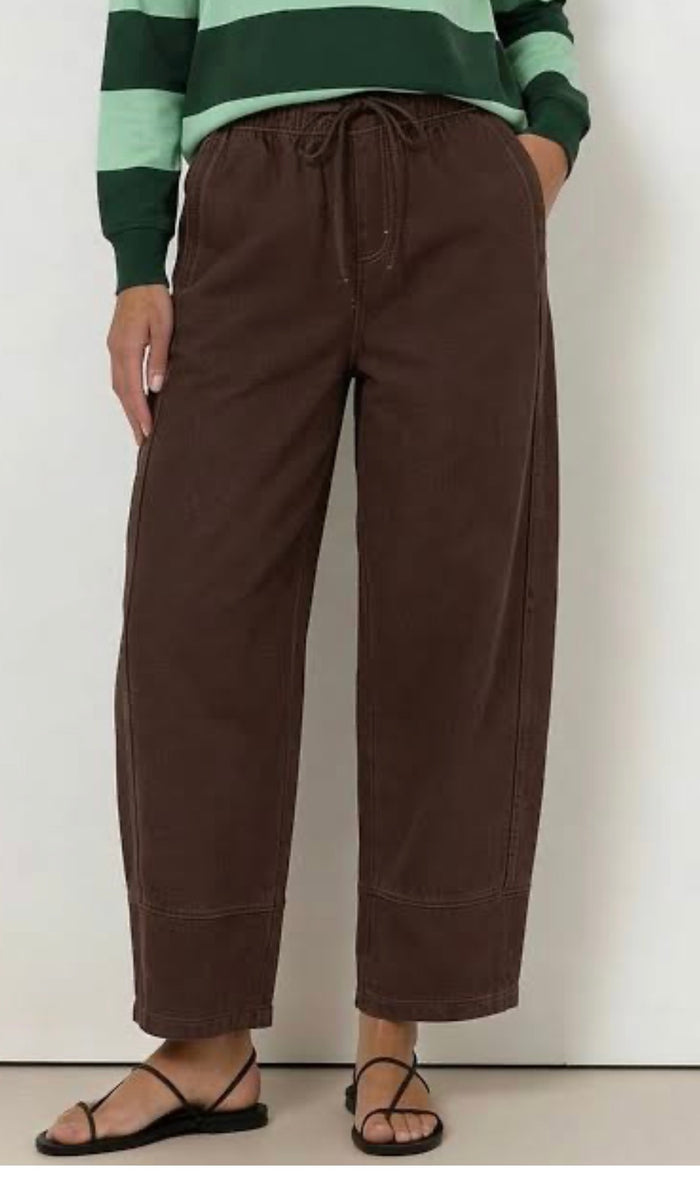 Liberty Rose Barrel Jeans Espresso