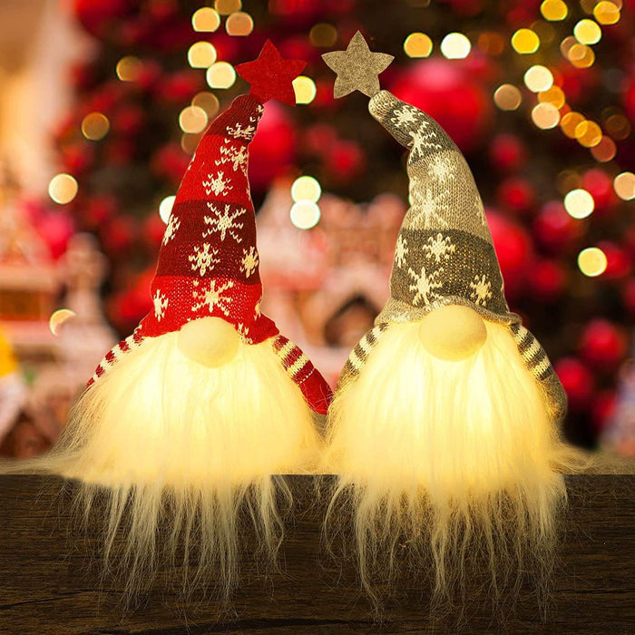 Lighted Christmas Gnome
