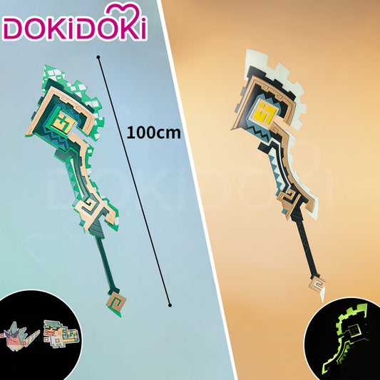 【Lighting Ver.】DokiDoki Game Genshin Impact Cosplay Kinich Cosplay Prop Weapon Natlan
