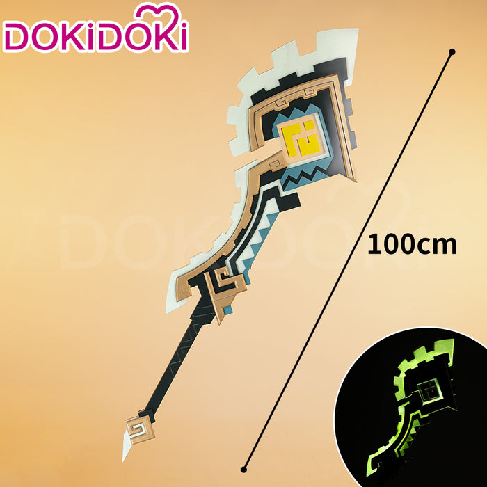 【Lighting Ver.】DokiDoki Game Genshin Impact Cosplay Kinich Cosplay Prop Weapon Natlan