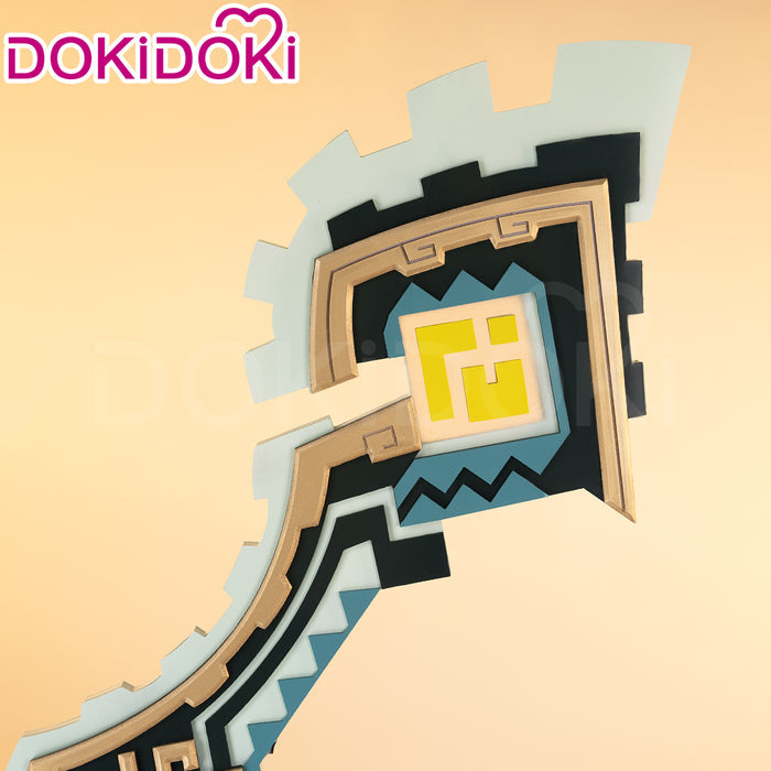 【Lighting Ver.】DokiDoki Game Genshin Impact Cosplay Kinich Cosplay Prop Weapon Natlan