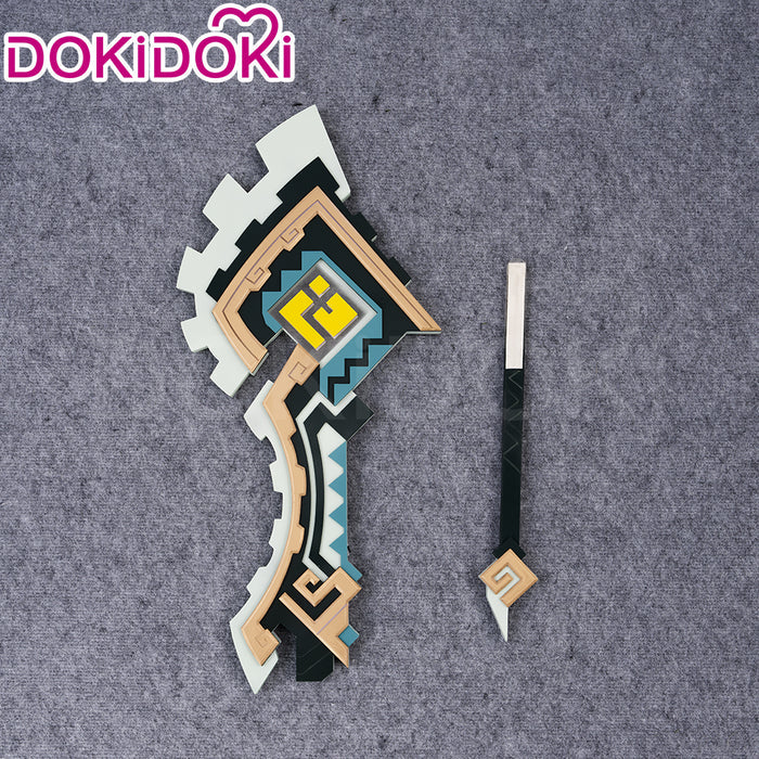 【Lighting Ver.】DokiDoki Game Genshin Impact Cosplay Kinich Cosplay Prop Weapon Natlan
