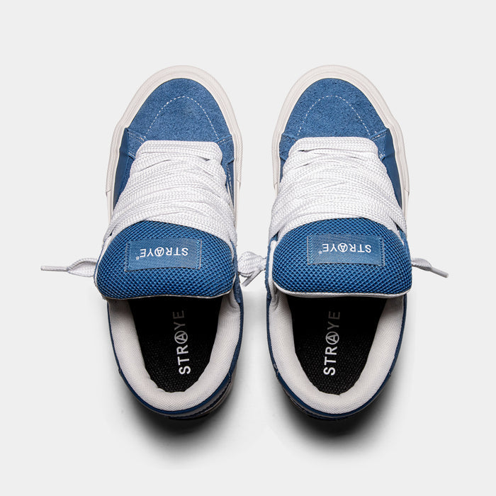 LOGAN PUFF - BLUE - Top View