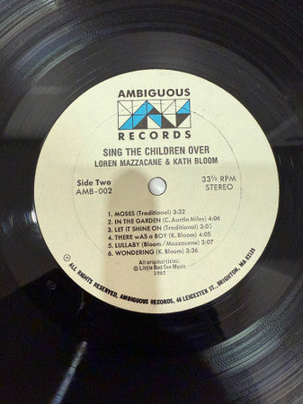 Loren Mazzacane Connors - Sing The Children Over (LP) [US] 1st (Near Mint (NM or M-))