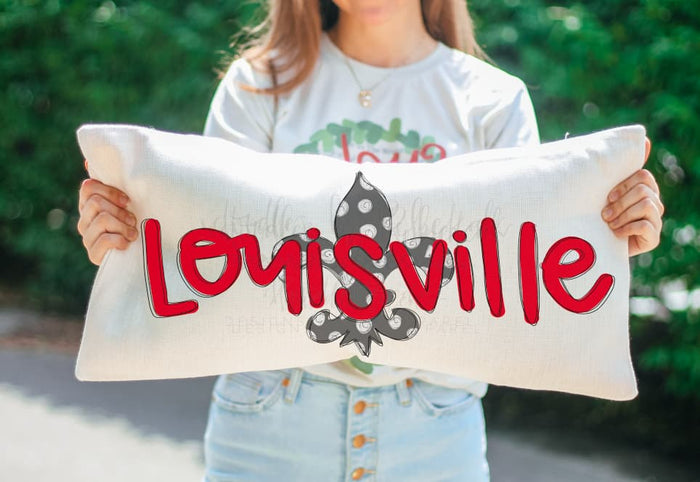 Louisville Fleur Di Les Lumbar Pillow - Pillow