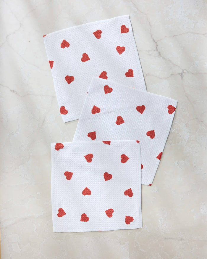 Love Toss Dishcloth Set