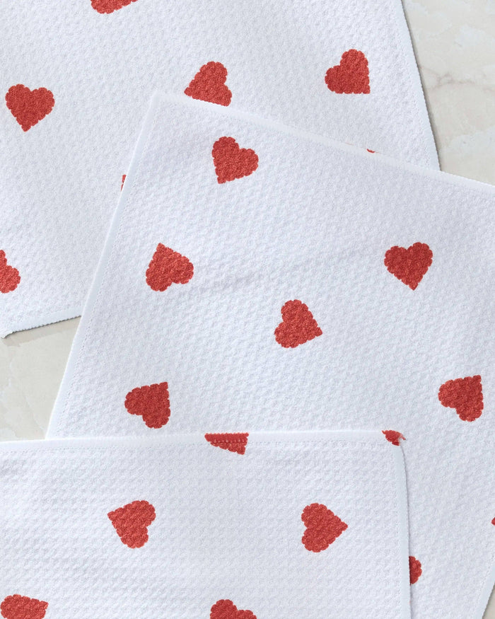Love Toss Dishcloth Set
