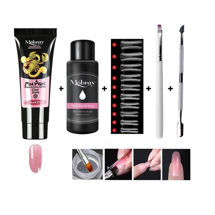 Luxury Poly Gel Nail Kit