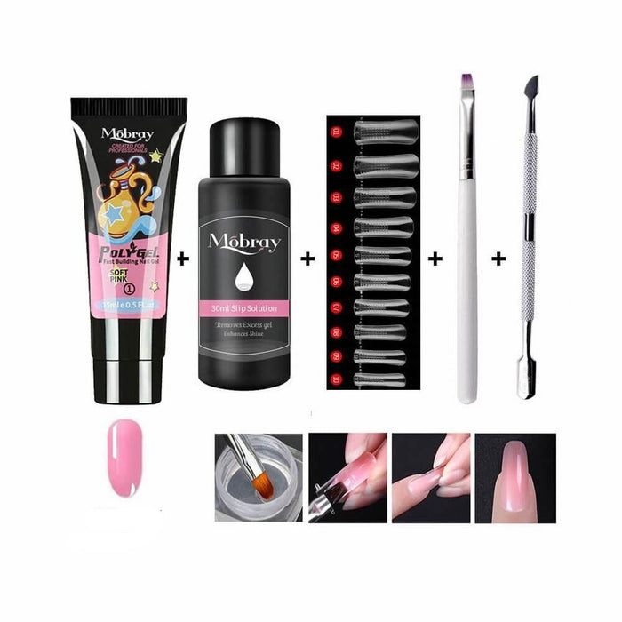 Luxury Poly Gel Nail Kit