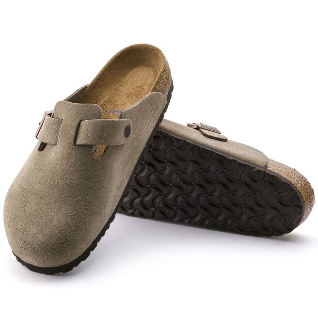 M Boston SFB Taupe Suede 560772