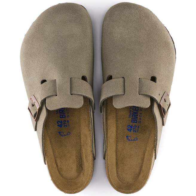 M Boston SFB Taupe Suede 560772