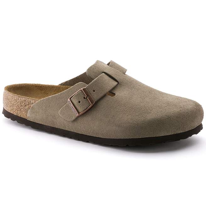 M Boston SFB Taupe Suede 560772