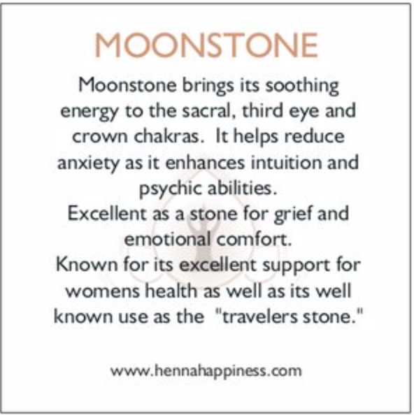 Madagascar Moonstone Large Heart